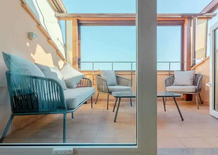 Апартаменты The Attico: View Of Рим